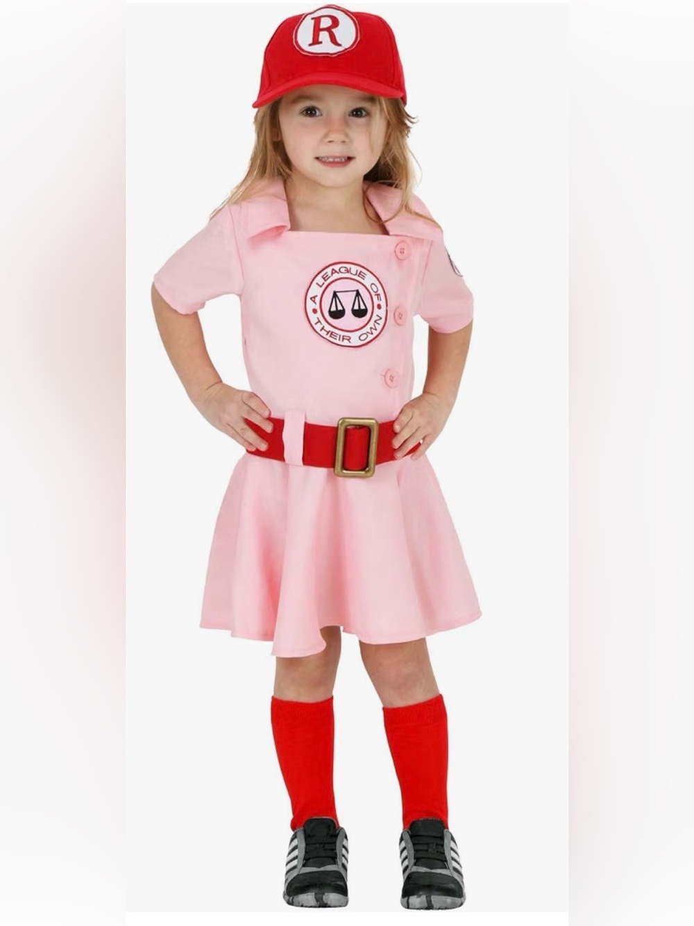 Toddler Girls A League of Their Own Dottie Halloween Costume 4T